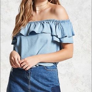Off the shoulder top